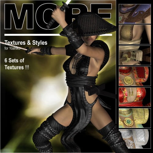 MORE Textures & Styles for Yoshiko