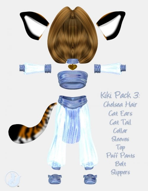 Kiki Clothing Pack 3 - Kikitten