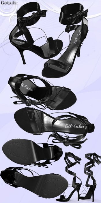 Sandals with Silk Ribbons for V4 A4 G4 Elite