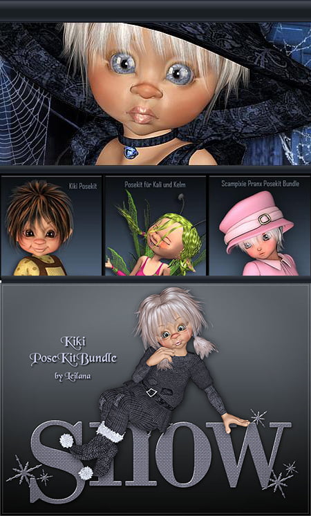 Kiki Pose Kit Bundle