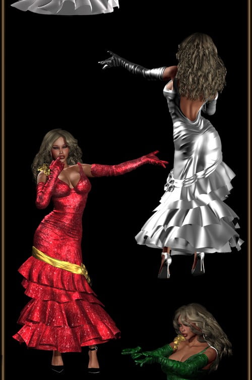 Vendome dress for AS-Alice & GND4