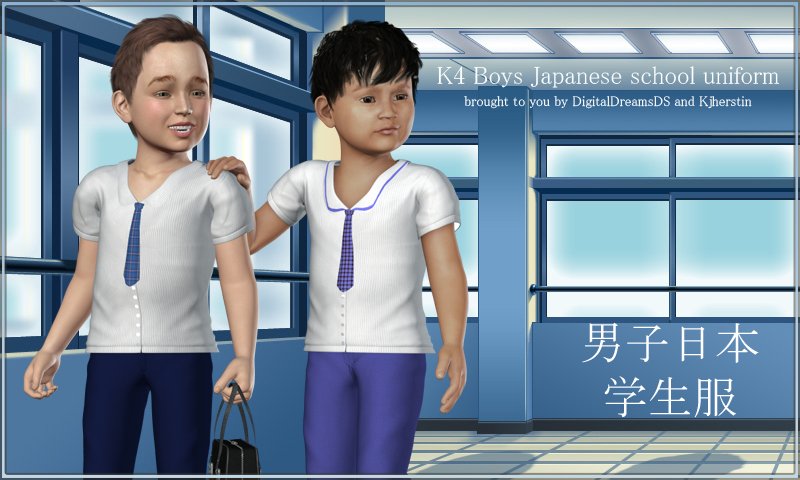 K4 Boys Japanese uniform