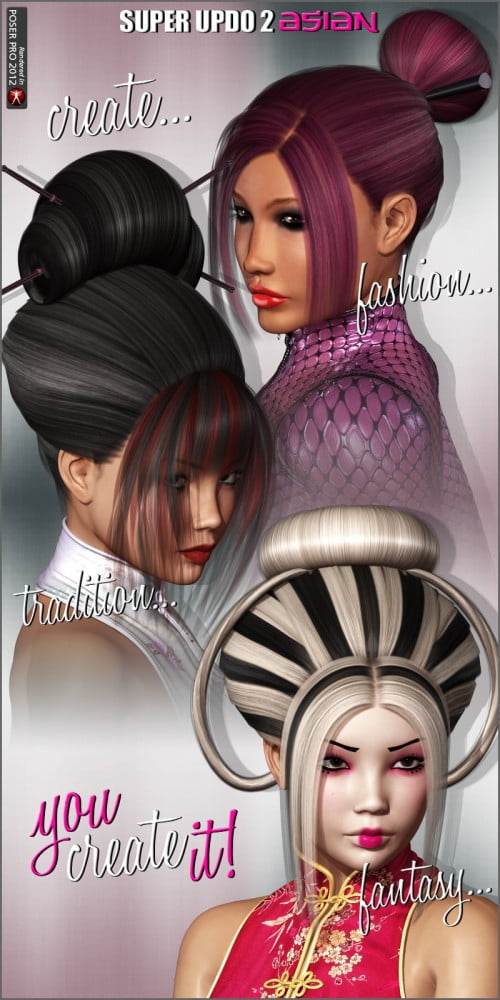 Super Updo 2 - Asian Super Updo 2 - Asian