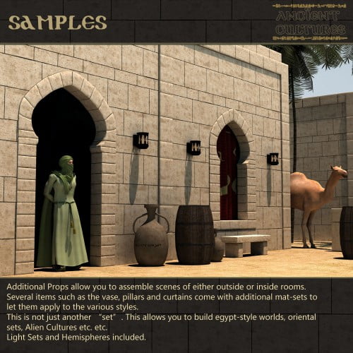 Ancient Cultures Construction Set by 3-D-C