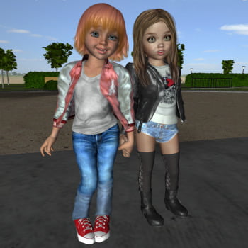 K4 Cutoff Jeans for Breeanna