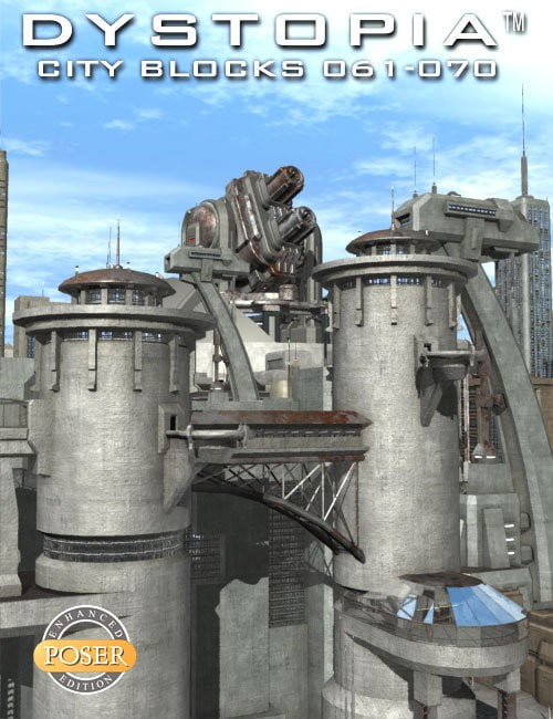 Dystopia City Blocks Complete Collection