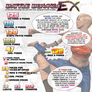 Battle Bonanza EX Pose Collection