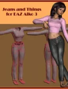 Jeans and Things for DAZ Aiko 3