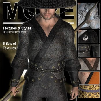 MORE Textures & Styles for The Wandering Monk