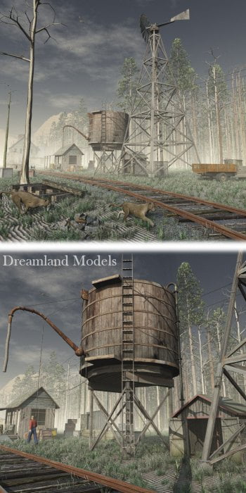 Trains Expansion Pack for Poser