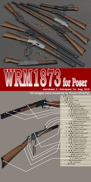 WRM1873 for Poser
