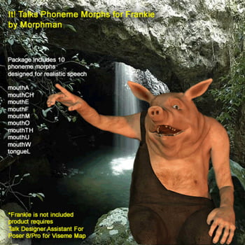 It Talks! Phoneme Morphs Frankie