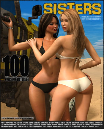 Sisters - 100 poses for V4