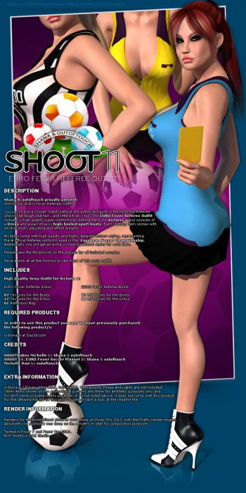 SHOOT 11 EURO Fever Referee Outfit