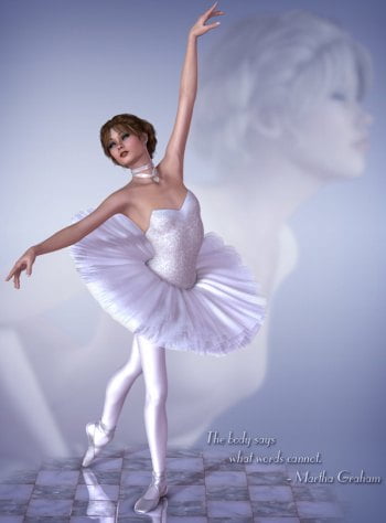 The Art of Dance - Ballet V4 - Performance Fluffy Tutu