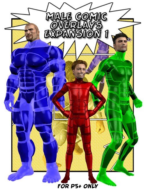 Male Comic Overlays: Expansion