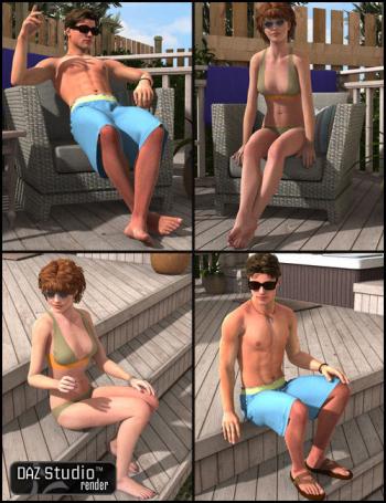 Hot Tub Pergola Poses