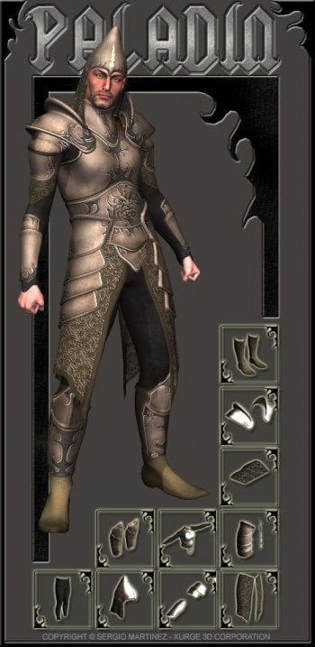 Paladin Plate Armor for M3