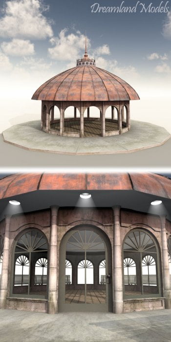 San Giovanni Gazebo OBJ