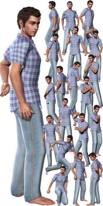 Jepe's Movie Poses Reloaded M4