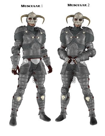 Death Knight for M3 Fantasy Armor