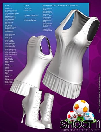 SHOOT 11 EURO Fever Referee Outfit