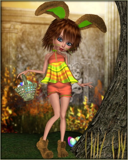 Cotton Tail for Fun Bunny Mavka