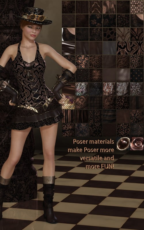 Pd-Dark Poser Materials