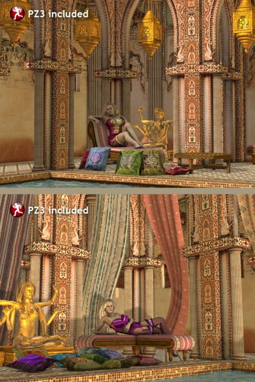 India Furniture & V4 poses