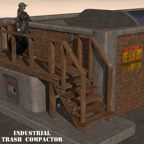 Industrial Trash Compactor