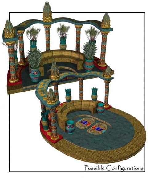 Lotus Temple and Accessories