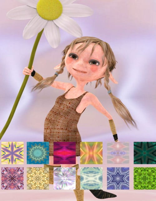 Kaleidoscope Backgrounds for IDL Studio