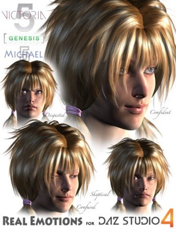 Real Emotions for DAZ Studio 4