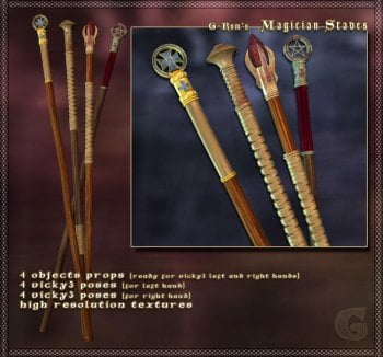 G-Rom's Magician Staves