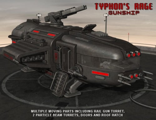 Typhon's Rage Gunship