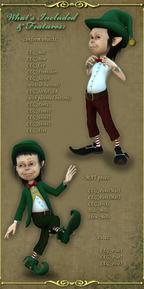 Christmas Elf for Gosha