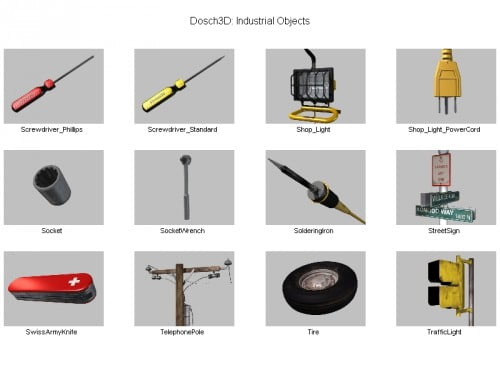 42 Assorted Industrial Objects