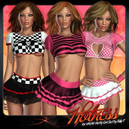 Hotness for V4A4 Hotty Girl Set