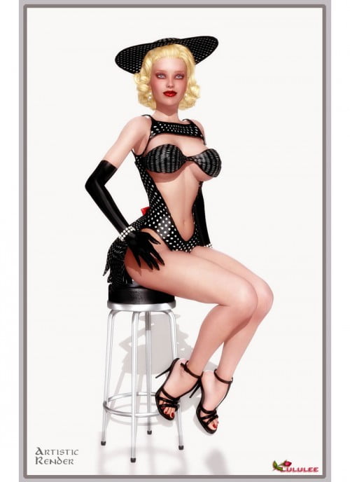 Retro Lil And Stand Off Outfit