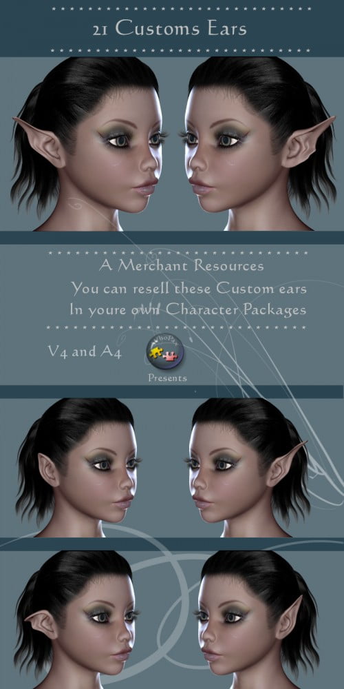 21 Customs Ear for V4 and Aiko 4