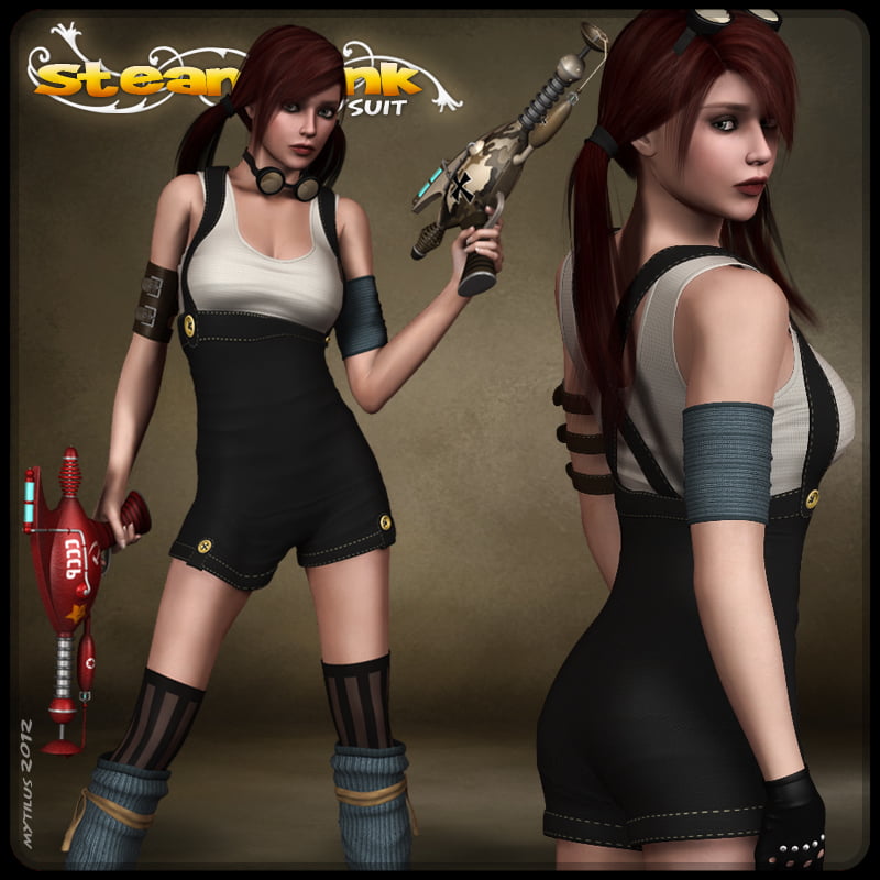 Steampunk - Playsuit