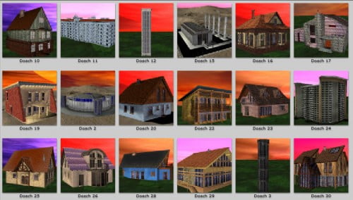 Buildings For Poser