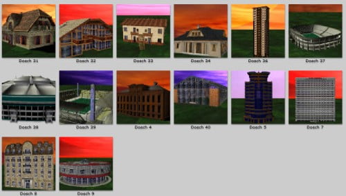 Buildings For Poser
