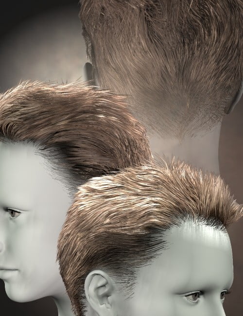 Guillaume Hair for Genesis and M4