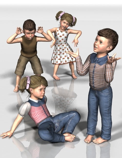 Kids 4 Playtime Poses