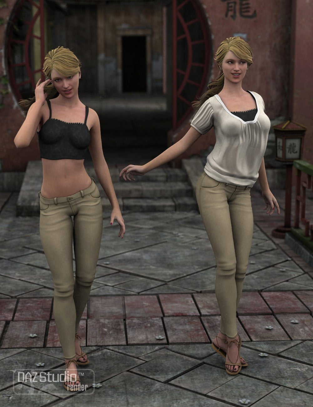 Fashionista Model Poses For Victoria 5