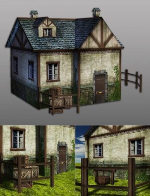 Medieval Peasant Life Vol 2 OBJ format