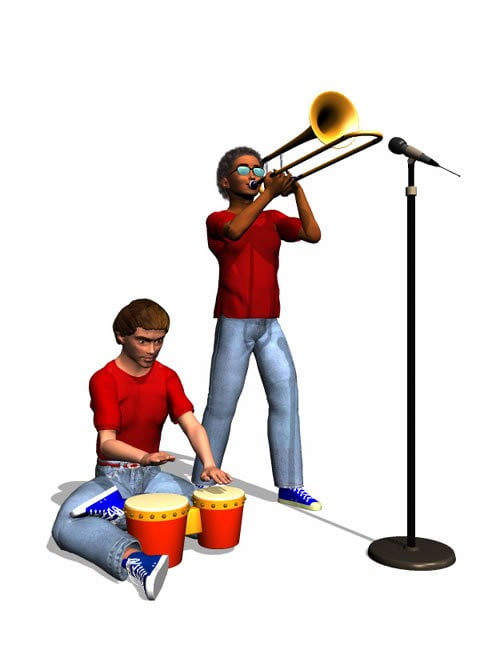 Millennium Musician Poses