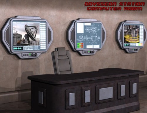 Odysseon Station Computer Room