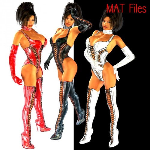 V4 Lace Up Teddy Set